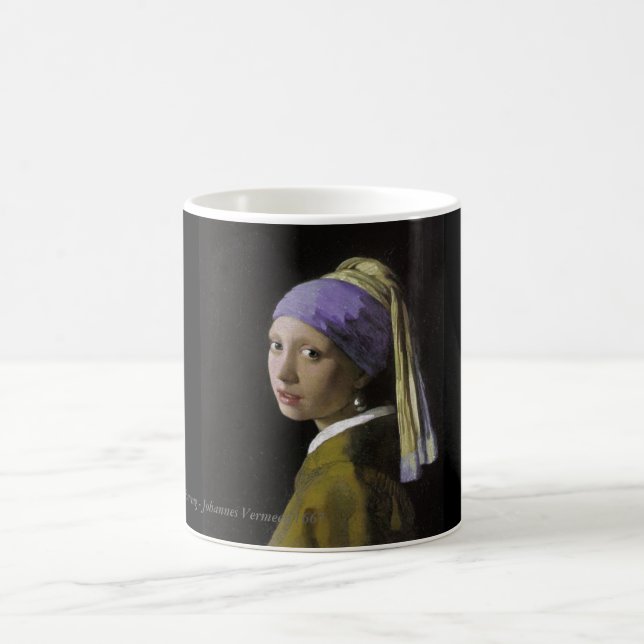 The Girl With a Pearl Earring Mug (Center)