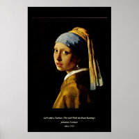 The Girl with a Turban/Girl with the Pearl Earring