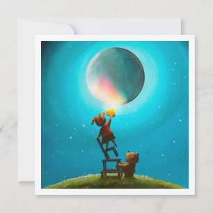 The Girl With The Golden Heart - Mini Print