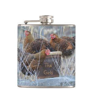 The Girls Chicken Flask