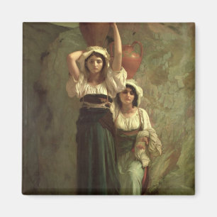 The Girls of Alvito, 1855 Magnet