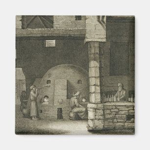 The Glass Bottle Maker, from Volume II Arts and Tr Magnet