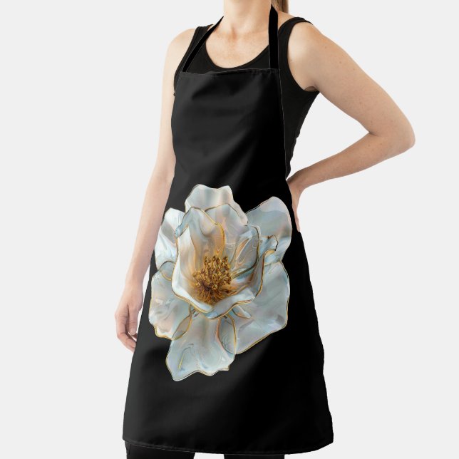 The Glass Daffodil  Apron (Insitu)