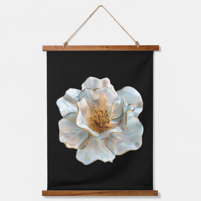 The Glass Daffodil  Hanging Tapestry (Front)