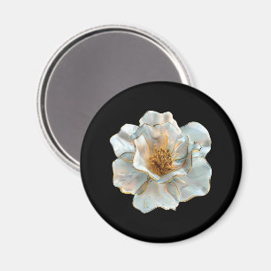 The Glass Daffodil Magnet