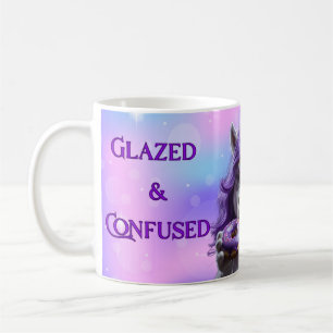 The Glazed & Confused Unicorn Coffee Mug