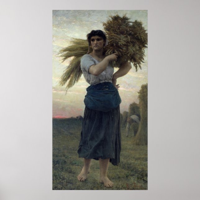 The Gleaner, 1877 Poster (Front)