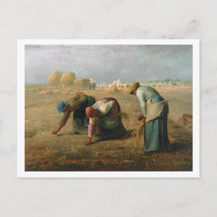 The Gleaners, 1857 Postcard