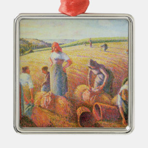 The Gleaners, 1889 Metal Ornament