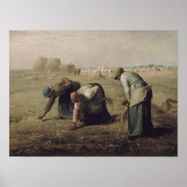 The Gleaners by Millet - Poster (Front)