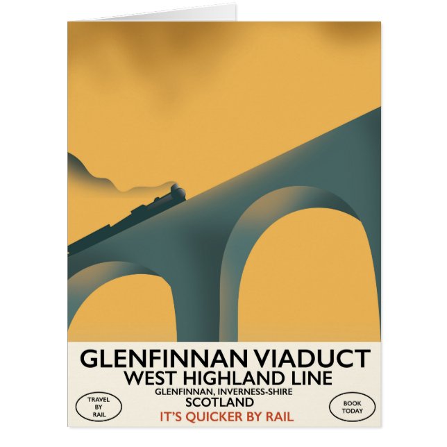 The Glenfinnan Viaduct Scotland. (Front)