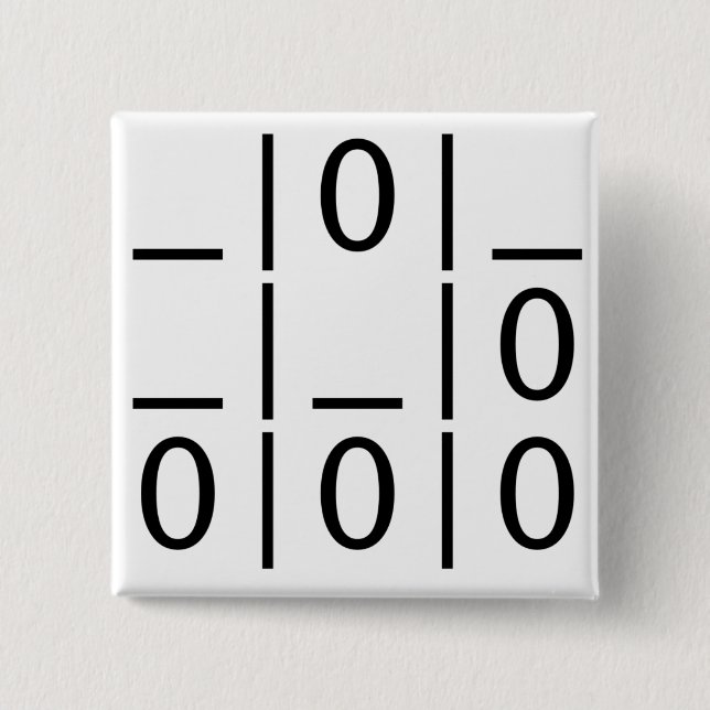 The Glider: A Universal Hacker Emblem Button (Front)