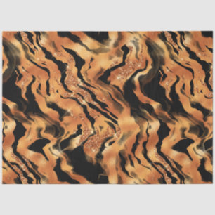 The Glitter Tiger Series Design #4 Tissue Paper