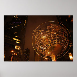 The Globe at Columbus Circle, Medium Poster
