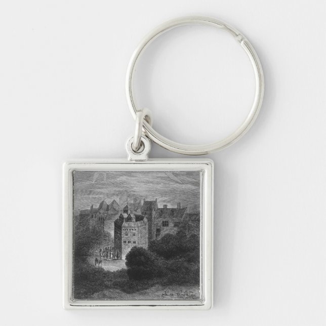 The Globe Theatre, Bankside, Southwark Key Ring (Front)