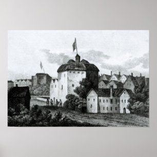 The Globe Theatre on the Bankside Poster