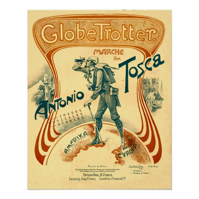 The Globe Trotter Poster (Front)