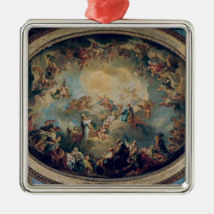 The Glorification of the Virgin, 1731 Metal Tree Decoration