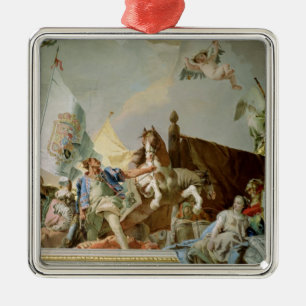 The Glory of Spain I Metal Ornament