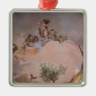 The Glory of Spain IV Metal Tree Decoration