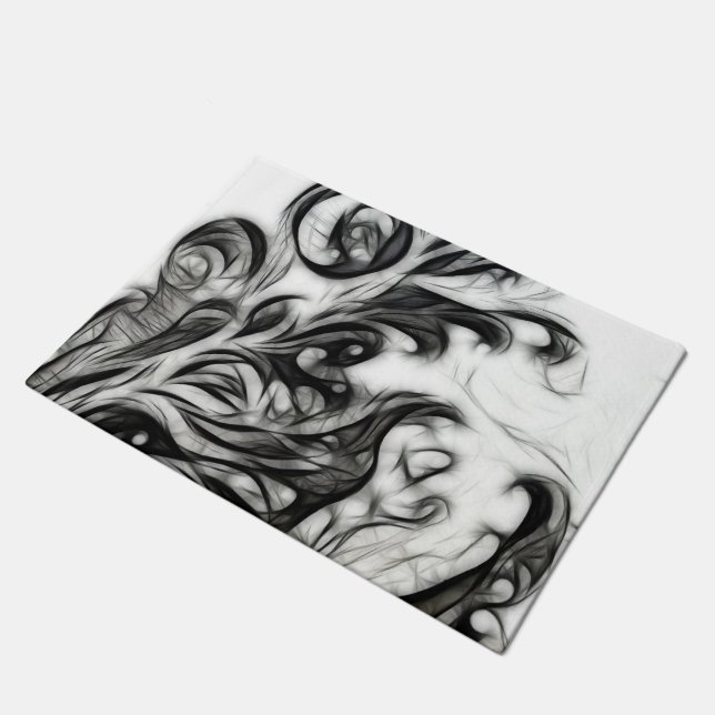 The Glowing Floral Invert Doormat (Angled)