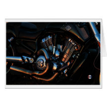 The glowing motor card