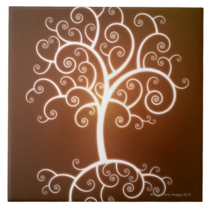 The Glowing Tree Tile