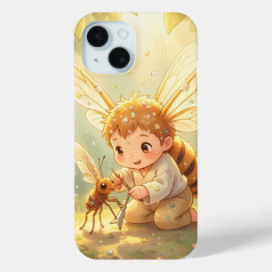 The Glowing Wanderer and the Art of Nectar iPhone 15 Case