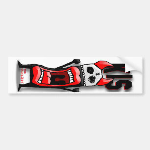 the gnarliest monter sticker