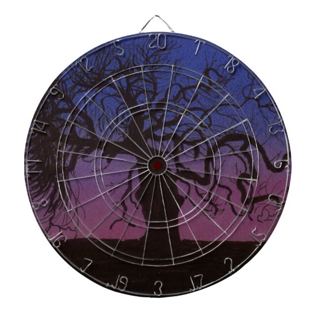 The Gnarly Tree Dartboard (Front)