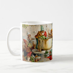 The Gnomes' Kitchen - 1895 by E. Stuart Coffee Mug