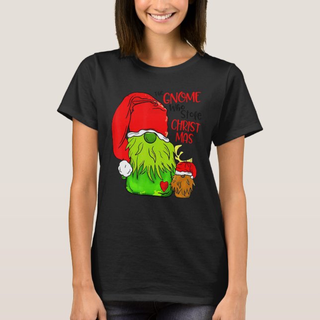 The Gnomes Who Stole Christmas Christmas Dwarf Boy T-Shirt (Front)