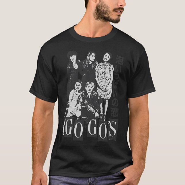 The Go-Go'S - Japanese Portrait T-Shirt (Front)