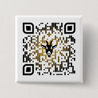 The Goat Network - QR Code - Pin