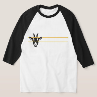 The Goat Network - Raglan T-Shirt - Front and Back