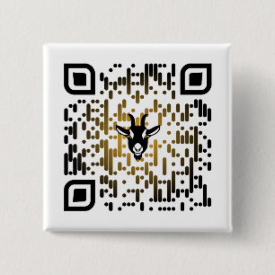 The Goat Network - Website QR Code Pin