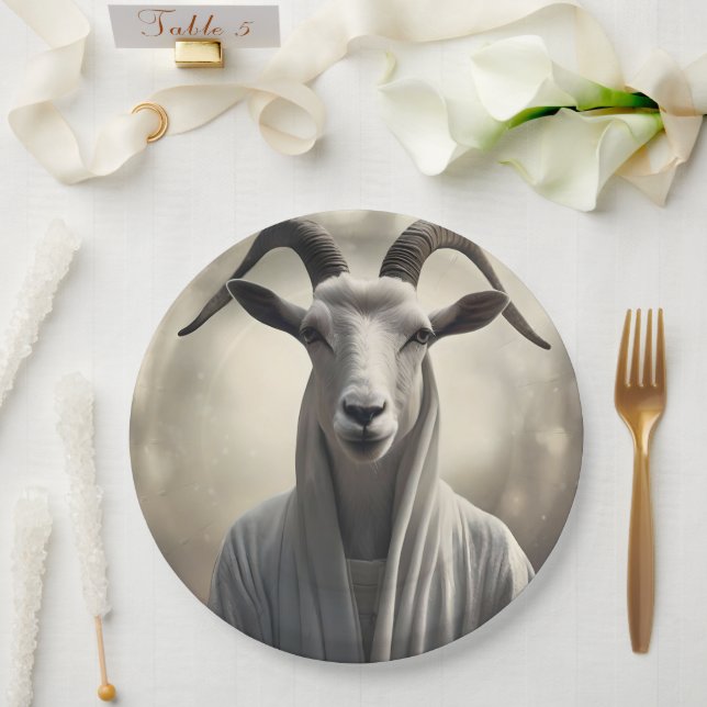 The Goat Shepard, Paper Plate (Wedding)