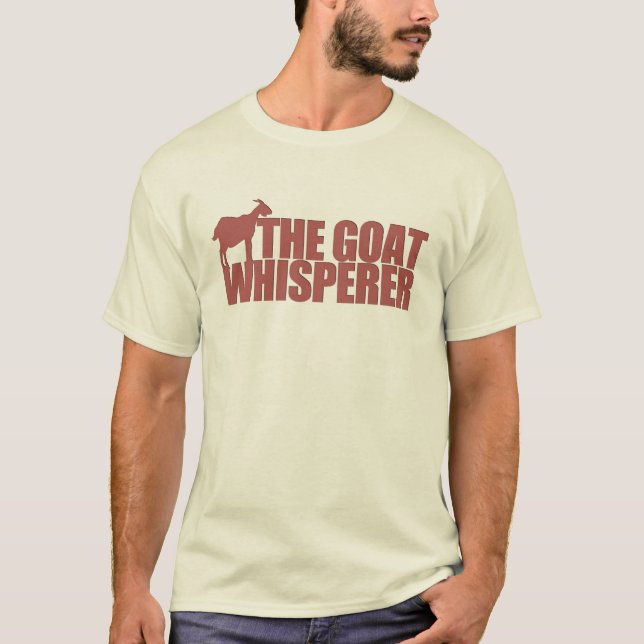 The Goat Whisperer T-Shirt (Front)