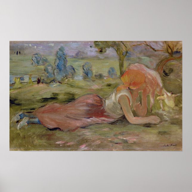 The Goatherd, 1891 Poster (Front)