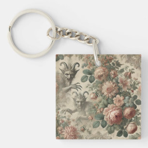The Goatman’s Garden – Gothic Folklore Design Key Ring