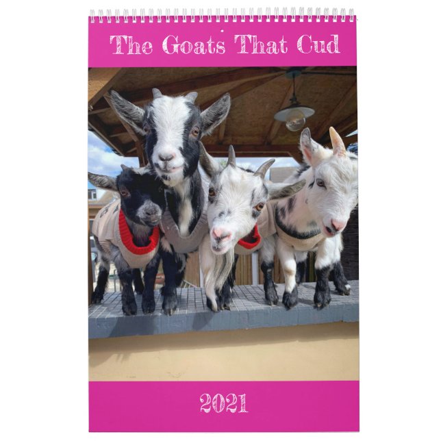 The_Goats_That_Cud 2021 Calendar (Cover)