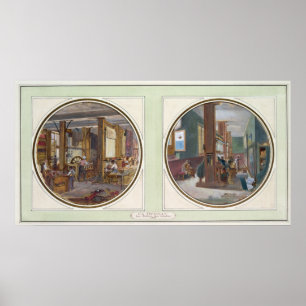 The Gobelins Workshop, 1840 Poster