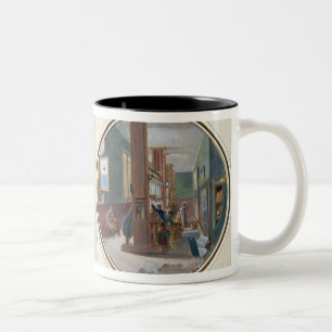 The Gobelins Workshop, 1840 Two-Tone Coffee Mug