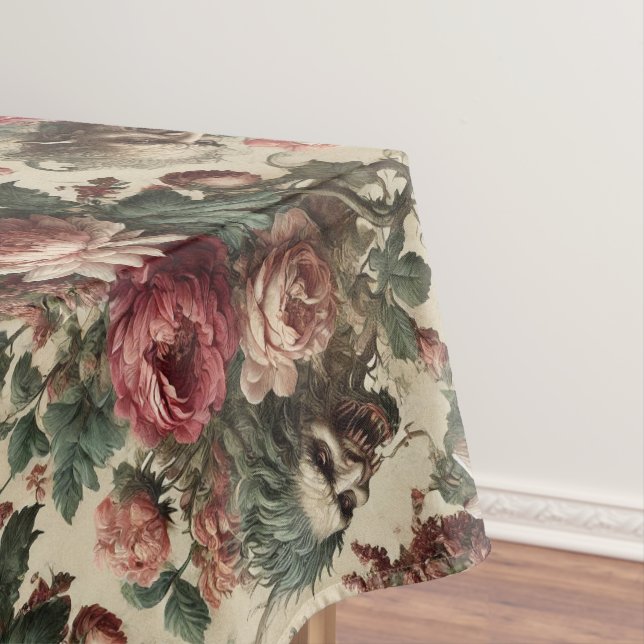 The Goblin Couriers – Gothic Large Pattern Tablecloth (In Situ)