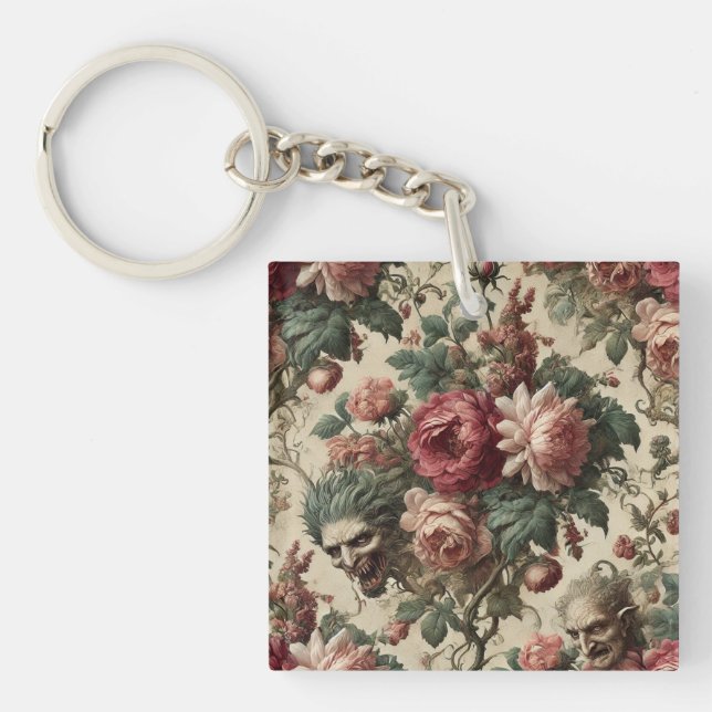 The Goblin Couriers – Gothic Victorian Key Ring (Front)