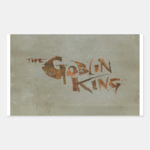The Goblin King Rectangular Sticker