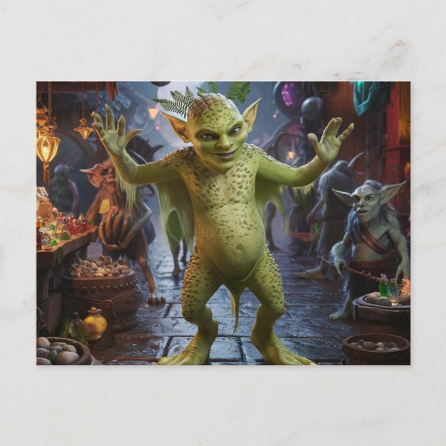 The Goblin Market Postcard (Front)