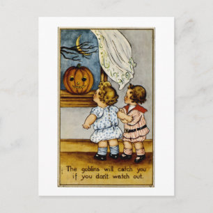The Goblins Will Catch You Postcard