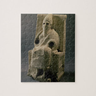 The god El, from Ugarit, 13th century BC (limeston Jigsaw Puzzle