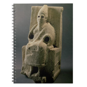 The god El, from Ugarit, 13th century BC (limeston Notebook